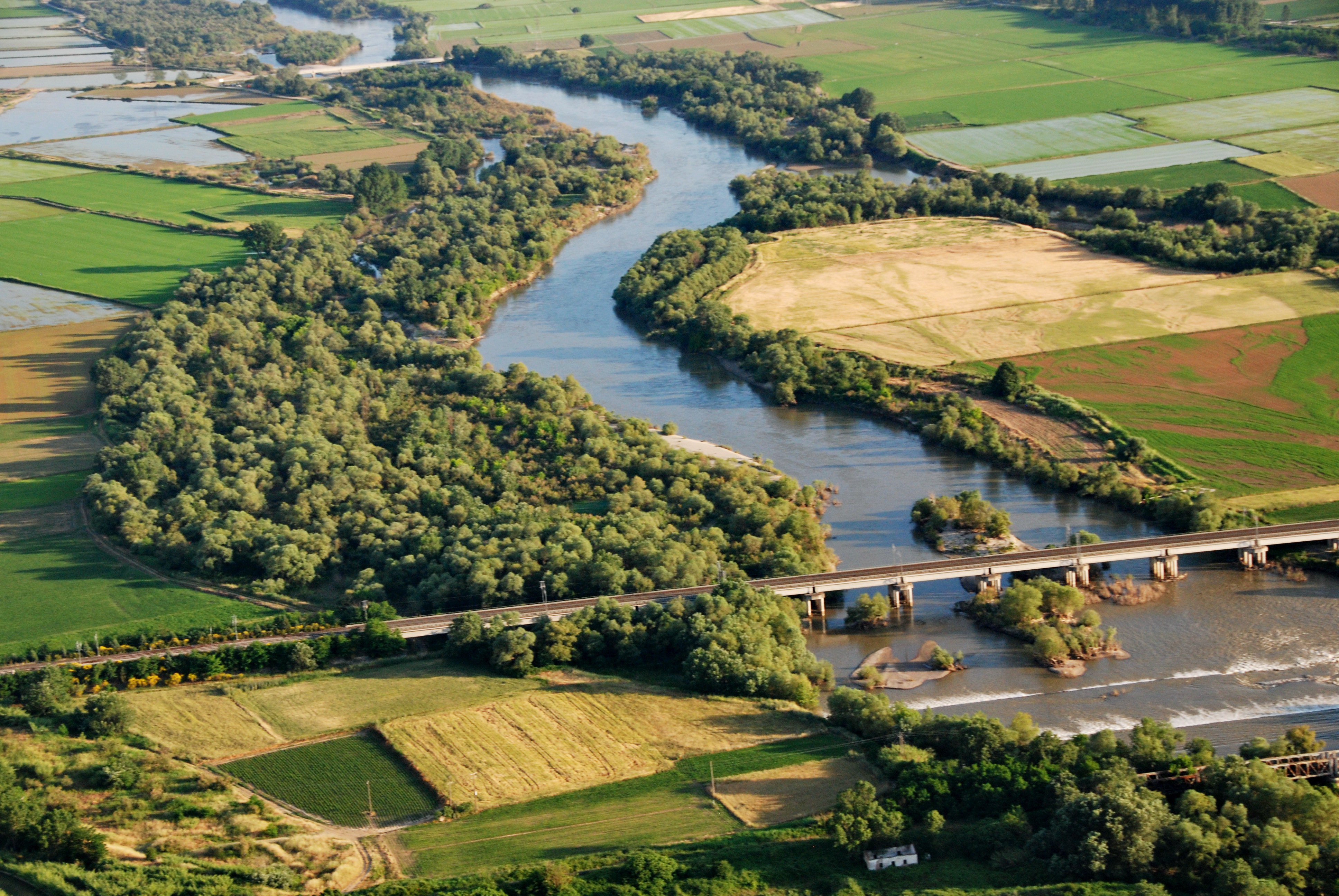 Οι ποταμοί – Εθνικό Πάρκο Δέλτα Αξιού
